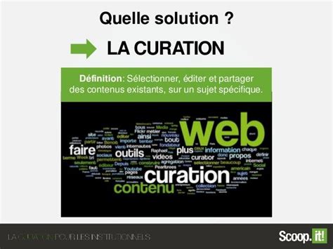 Définition Sélectionner éditer Et Partager Des Contenus Existants