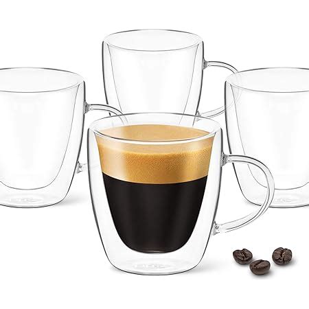 Amazon Zenco Living Espresso Cups Ounce With Large Handle