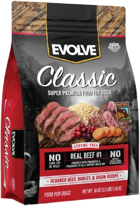 Evolve Grain Free Dog Food No Corn Soy Or Wheat No Artificial