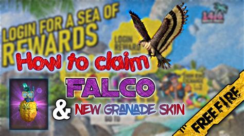 How To Claim Falco Pet New Granade Skin Gameplay With Falco