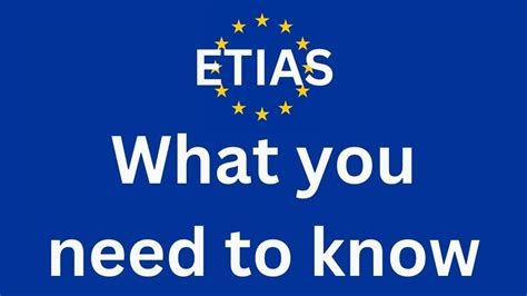 ETIAS What You Need To Know YouTube