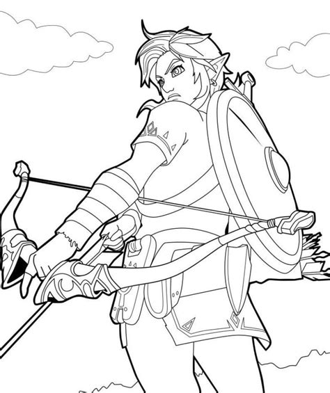 Coloriages Zelda gratuits à imprimer WONDER DAY Coloriages pour