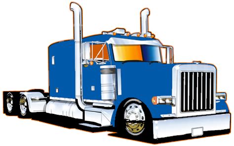 Free 207 Peterbilt Truck Svg Free SVG PNG EPS DXF File