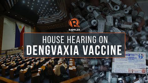 Live House Hearing On Dengvaxia