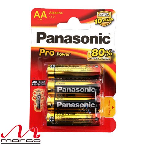 Panasonic Pro Power Alkaline AA Batteries Morco Limited