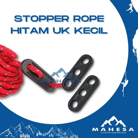 Jual Stopper Guyline Rope Kecil Pengencang Tali Tenda Outdoor Shopee