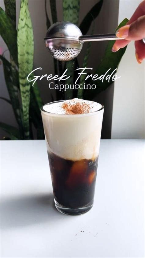 Cappuccino Greek Freddo Shaken Espresso Double Espresso Shot