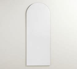 Rienne Frameless Floor Arch Mirror Pottery Barn