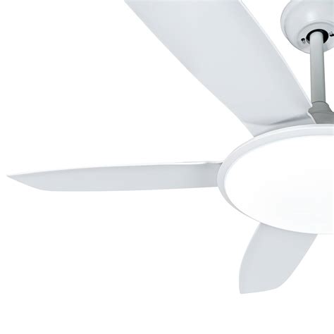 Lucande Led Ventilatore Da Soffitto Divian Bianco Dc Silenzioso Cct