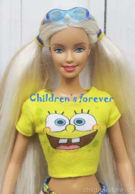 Barbie Loves Spongebob Squarepants Doll Mattel B Nrfb