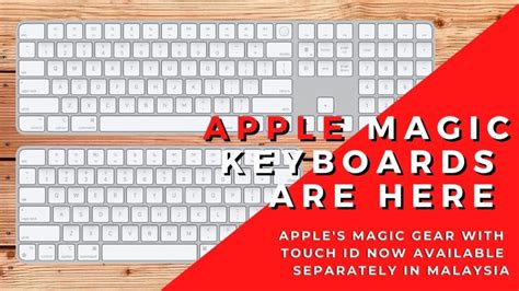 You Can Now Buy An Apple Magic Keyboard With Touch Id Separately In