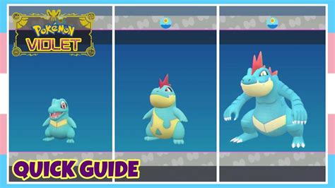 How To Evolve Totodile Into Croconaw Into Feraligatr In Pokemon Scarlet