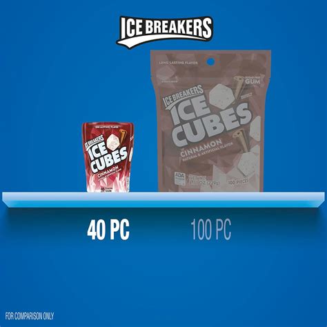 Buy Ice Breakers Ice Cubes Cinnamon Sugar Free Chewing Gum Made With Xylitol 324 Oz Cube