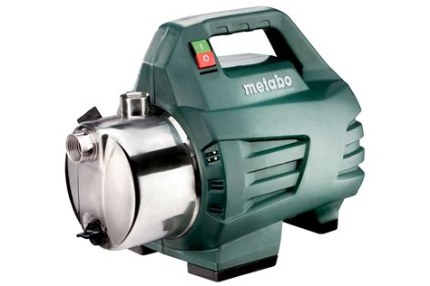 P Inox Garden Pump Metabo Power Tools