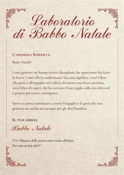 Lettera Per Babbo Natale Da Stampare Modelli Ed Esempi Canva