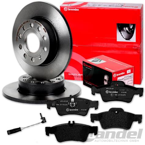 Brembo Bremsscheiben Mm Bel Ge Hinten Mercedes E Klasse W W