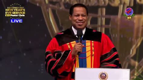 31st New Years Eve Service With Pastor Chris Oyakhilome Youtube