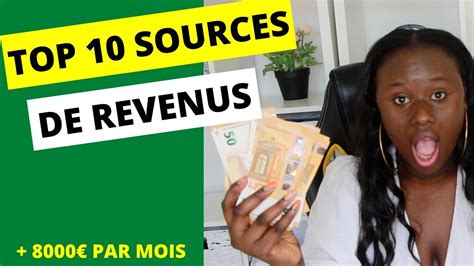 10 DiffÉrents Sources De Revenus Pour Gagner De Largent Facilement