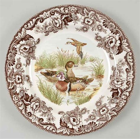 Spode Woodland Wood Duck Dinner Plate 4579826 Ebay