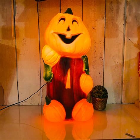 Vintage Halloween Decorations Plastic