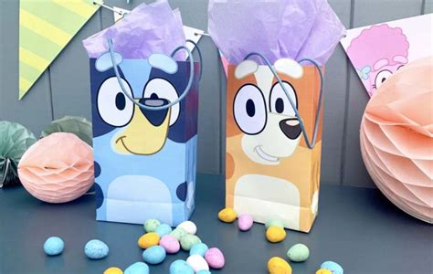 Make Your Own Bluey And Bingo Party Bags At Home