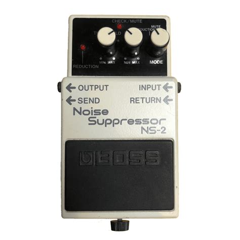 Boss Ns Noise Suppressor Guitar Pedal Pre Owned