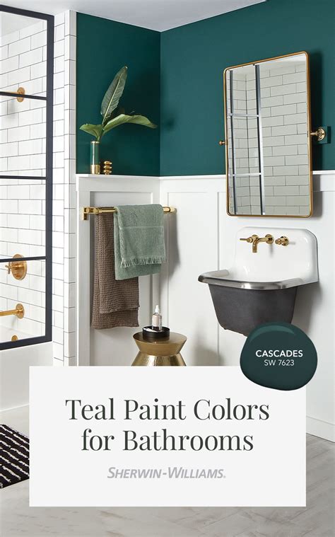 Teal Bathroom Paint Colors From Sherwin Williams