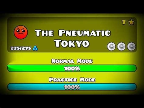 Geometry Dash The Pneumatic Tokyo By Saithdgamer Youtube