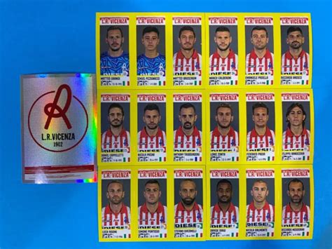 Figurine Calciatori Panini Squadra Completa Vicenza Eur