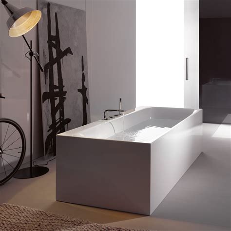 Bette Lux Silhouette Side Freistehende Rechteck Badewanne Wanne Wei