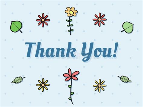 Thank You Thanks Expressing Gratitude Note On A Sign Stock Vector