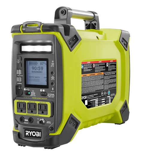 RYOBI 18-Volt 1800-Watt Power Station Battery Inverter Push, 55% OFF