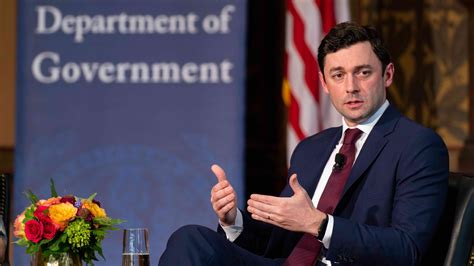 Sen Jon Ossoff Sfs09 Delivers Department Of Governments Bernstein Lecture College Of Arts