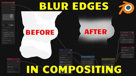 Blur Edges In Compositing In Blender Youtube