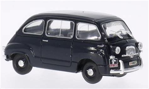 Miniature Fiat 600 1 43 Brumm Multipla Carabinieri 1956 Voiture