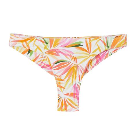 Slip De Bain Forme Tanga Blanc Bali Camille Cerf X Pomm Poire Fitancy