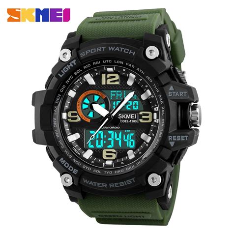 Buy 2018 Skmei Military Watch Men Waterproof Sport