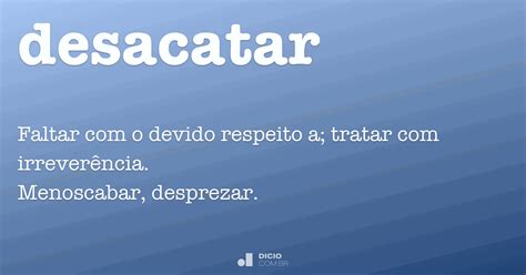 O Que Significa Desacatar