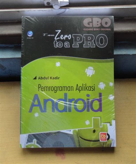 Jual From Zero To A Pro Pemrograman Aplikasi Android Plus Cd Di Lapak