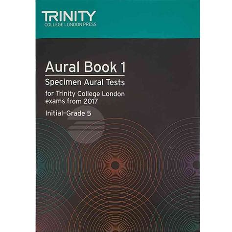 TRINITY Specimen Aural Tests Aural Book 1 Initial Grade 5 2CDs