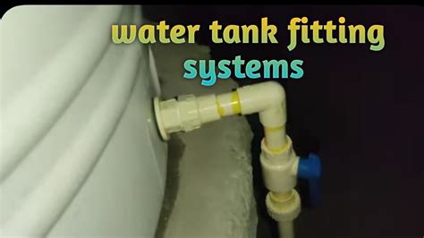 Water Tank Fitting Water Tank Installation Water Tank Fitter YouTube