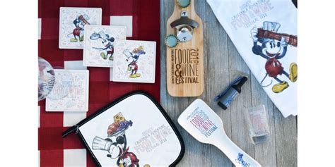 Disney California Adventure Food & Wine Festival Merchandise Announced ...