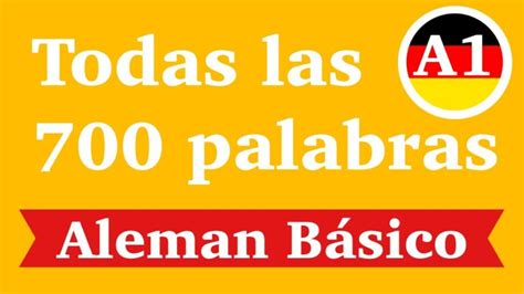 Palabras Clave Para El Vocabulario Diario En Alem N Actualizado Enero