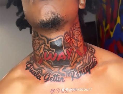 Stunning Neck Tattoos For Guys