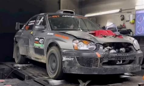 This Subaru Wrx Sti With A Ferrari V8 Is The Rally Car We Didnt Know