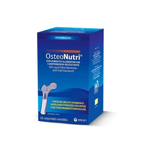 Melhor Suplemento Para Osteopenia - Suplemento Alimentar Osteonutri C/60 - Aspen Pharma 1380914 | Drogasil