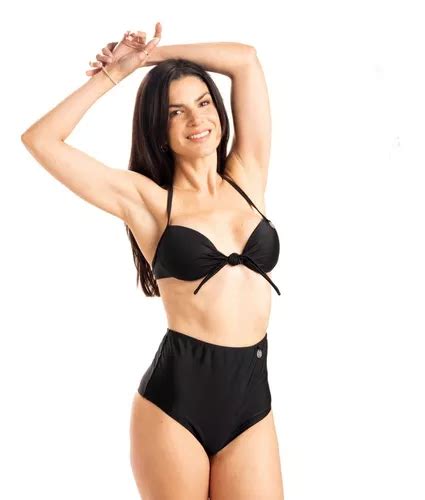 Bikini Con Taza Push Up Y Vedetina Tiro Alto en venta en por sólo