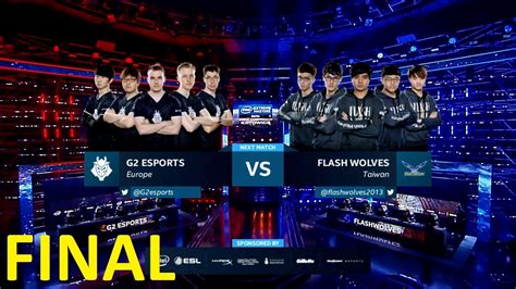 G2 Vs FW Game 1 3 Highlights G2 ESPORTS Vs FLASH WOLVES FINAL