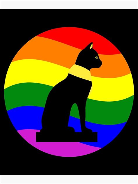 Lgbtq Pride Cats Poster For Sale By Pride Arts Redbubble