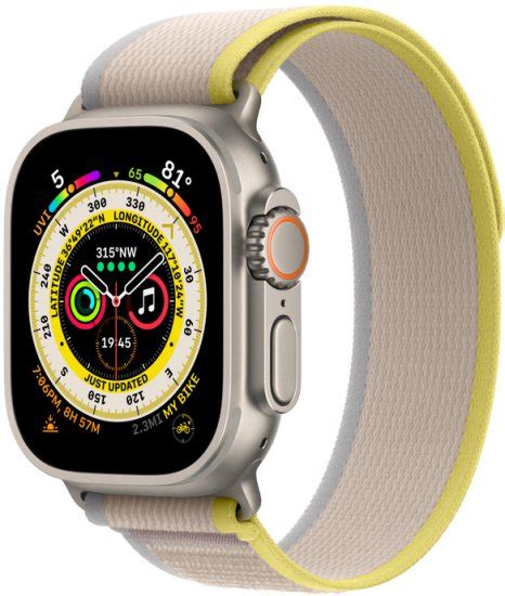 לקנות שעון חכם Apple Watch Ultra 49mm Gps Cellular צבע שעון Titanium